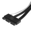30cm PCI-E SATA Express 18pin Male to Express 18pin Male Data Raid Cable