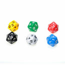 D20 Gaming Dice Twenty Sided Die RPG D&D Six Opaque Color Random New. Hot F J5G9