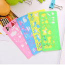 Kids Plastic Picture Drawing Template Stencils Ruler Painting DIY-Easter