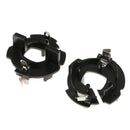 Pair H7 LED Bulb Headlight Holder Adaptor Conversion Kit For VW Golf MK5