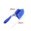 Car Washing Wheel Brush Vehicle Tire Rim Cleaning Soft Handle Brush Tool A