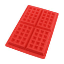 5-Cavity Waffles Cake Chocolate Pan Silicone Mold Baking Flower Mould  gweg