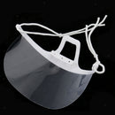 40x Plastic Anti-Fog Mouth Shield Mouth Guard for Food Maker Restaurant Hotel