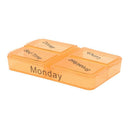 Medicine Weekly Storage Pill 7 Day Tablet Sorter Box Container Case Organiz