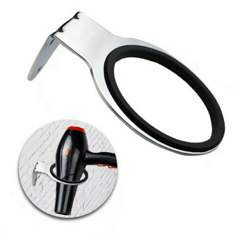 Hair Dryer/Blower Wall Rack Bathroom Salon Alloy Steel Fixer Organizer Tool