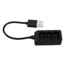3X(Usb Charger for Insta 360 One X Sports Camera Fast Portable Lithium Batt