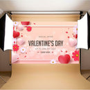 Love Heart Envelope Background Photography Backdrop for Valentines Day A