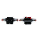 2PCS 12V-24V Car Audio Inline Manual Reset Circuit Breaker Fuse Switch 100A