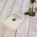 10 Keys Kalimba DIY Kit Basswood Thumb Piano Handmade Set Musical Instrument