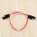 2-Pin SAE Plug Trailer Light Wiring Harness Extension Flat Wire Connector