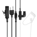Air Acoustic Tube Earbud Earpiece Earphone Mic for Midland Walkie Talkie A