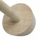 Wood Egg Tart Portable Double Side Pastry Pusher Mold Kitchen Baking Tools