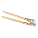 2pcs Wooden Handle Design Clay Pottery Ceramic Soap Engraving/Scraping Tools
