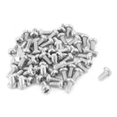 60pcs M2.5 x 5mm 304 Stainless Steel Phillips Pan Head Screws Bolt