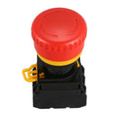 AC 600V 10A Red Sign Mushroom Emergency Stop Push Button Switch W5D1