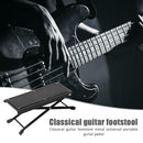Portable Folding Guitar Footstool Rest Anti-Slip Height Adjustable Footrest
