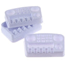 10 Pcs Plastic Palette Tray Pigment Palettes Cup Tattoo Ink Holder Accessori_