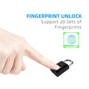 Fingerprint Padlock, Electronic Door Lock Fingerprint Recognition Smart Keyless