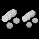200x Hexagon Blank Paper Quilting Template English Paper Patchwork 16mm/26mm