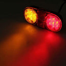 12V Car Truck Trailer Boat LED Tail Lights Stop Indicator Lamps Waterproof