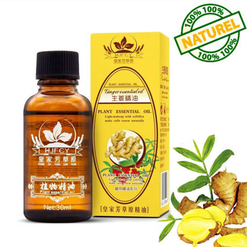 Ginger Essential Oil Pure Natural PREMIUM Uncut Therapeutic Grade Oils Plant