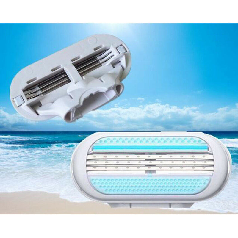 6Pcs Women-Razor-Replaceable-Straight-Razor-Manual-Shaving-Barber-For-Woman