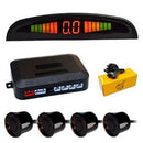 4 Parking Sensors Car Reversing Rear Reverse Backup Buzzer Alarm Kit LED Displa