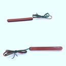 2PCS 24 LED Turn Signals Strip Motorcycle Blinker Flowing Water Tail Brake