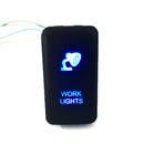 LED Vehicle Work Lights ON/OFF Light Symbol Push Button Switch 12V