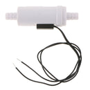 White Inlet Plastic Flow Sensor Magnetic Water Flow Liquid Reed Switch Meter