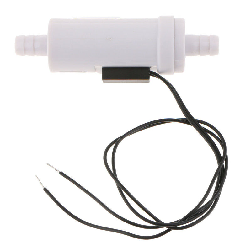 White Inlet Plastic Flow Sensor Magnetic Water Flow Liquid Reed Switch Meter