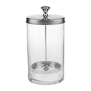 Disinfection Empty Germicide Jar for Salon Combs 17x8.5cm & Neck Paper