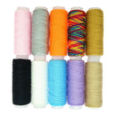 10pcs/Set Mixed Colors Polyester Sewing Threads Quilting Spools All Purpose