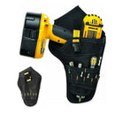 Heavy-Duty Drill Leather Case tool Belt Pouch Bit Leather Case Hanging Wais