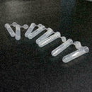 50Pcs Plastic Centrifuge Lab Test Tube Vial Sample Bottle Container Cap 5ml E5X7