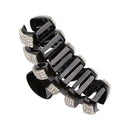 Fashion Full Crystal Rhinestone Hair Claw Clamp Clip Headpiece Accessory