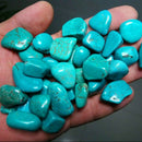 100g Natural Beauty Blue Turquoise Rock Polished Rough Specimen Stone Nugget