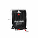 20L Solar Power Shower Camping Water Portable Sun Compact Heated Outdo HHW