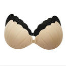 Women Adhesive Bra Seamless Sticky On Gel Silicone Bras Strapless Backless  W9Q8