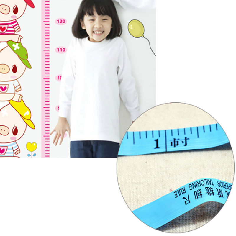 3Pcs Body Measuring Ruler Sewing Cloth Tailor Tape Measure Soft Flat Long 150cm