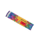 12pc Wooden Rainbow Pencil Environmental Protection Pencil School Stationary