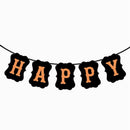Banner Halloween Decoration For Party Door Fireplace Garlands Flags HAPPY H