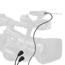 Comica Cvm-Ds-Xlr 3.5Mm Dual-Head Xlr Output Cable for Camera Camcorder wit