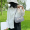 Cow Dot Printed Handbag Women PU Totes Small Underarm Shoulder Bag (Black)