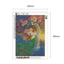5D DIY Full Drill Diamond Painting Peacock Beauty Cross Stitch Mosaic Craft