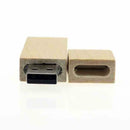 8GB Long Wood High Speed USB2.0 Flash Storage Drive Memory Stick Tide