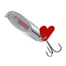 14g Metal Spoon Fishing Lure Fresh Salt Water Treble Hook Bass Spinner