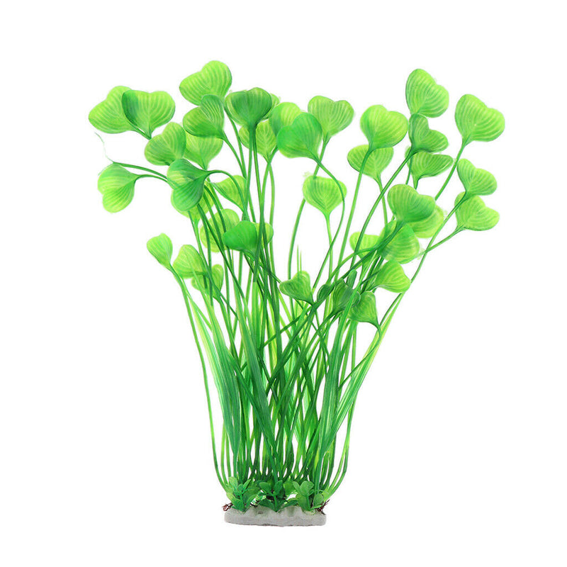 Pack of 2 Artificial Aquarium Fish Tank Plants for Home Office Aquarium