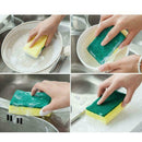 1PCS Sponge Cleaning Dish Washing Catering Scourer Pads Tool Kitchen A1Y9