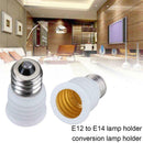 Edison Screw E12 CES To E14 SES Light Bulb Adapter Converter Holder Hot